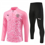 Manchester City Training Sweatshirts Viertelreißverschluss 2024-25 Rosa